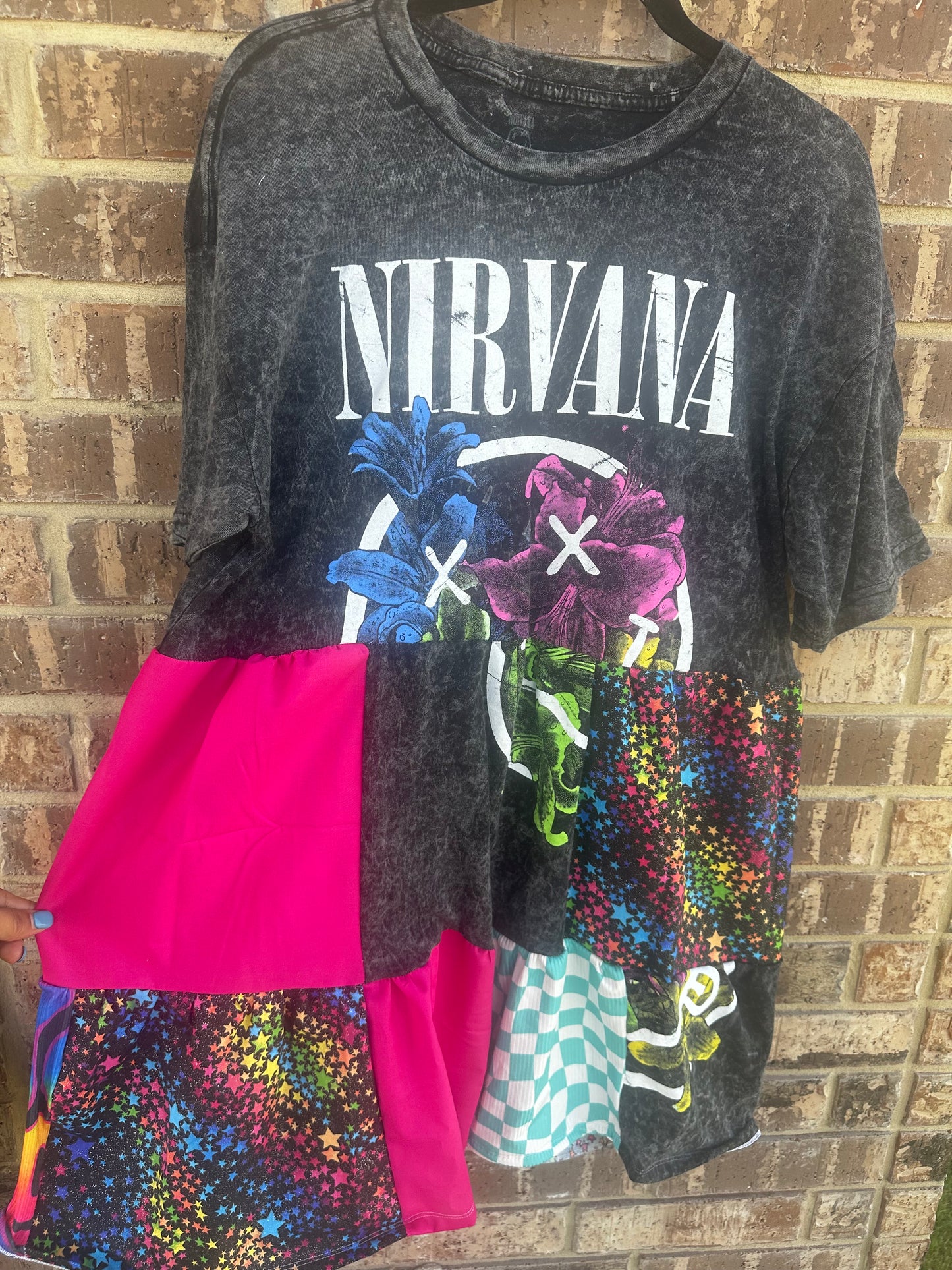 large Nirvana Patchwork Dress