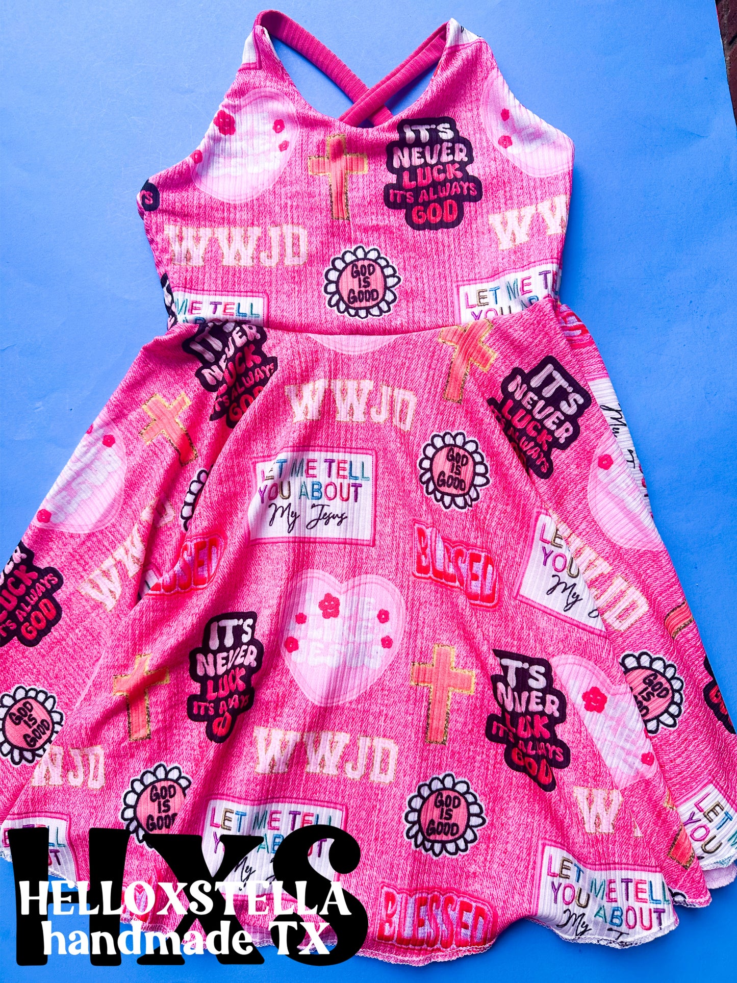 4T WWJD Patch Reni Twirl