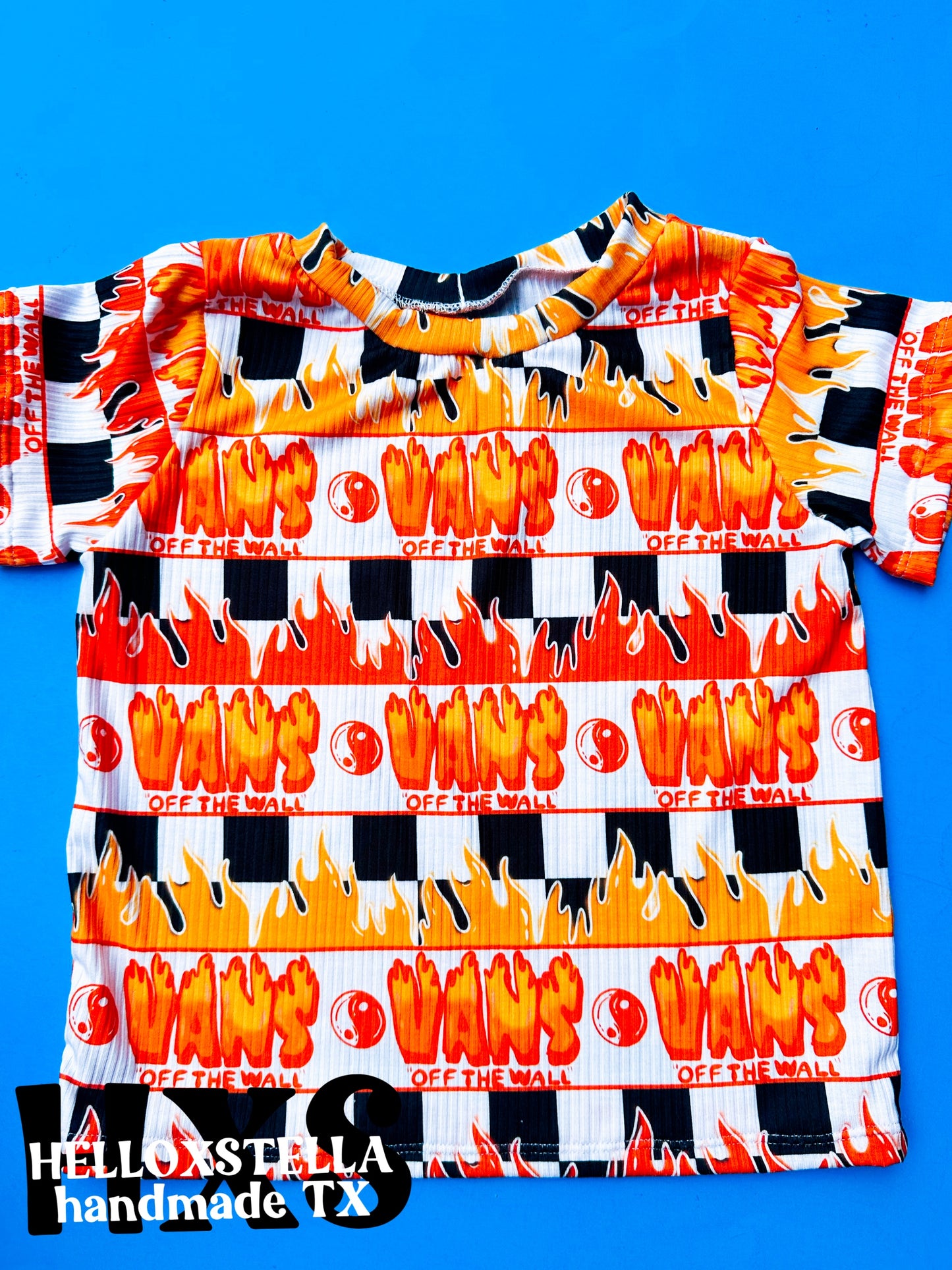 3T flames basic tee