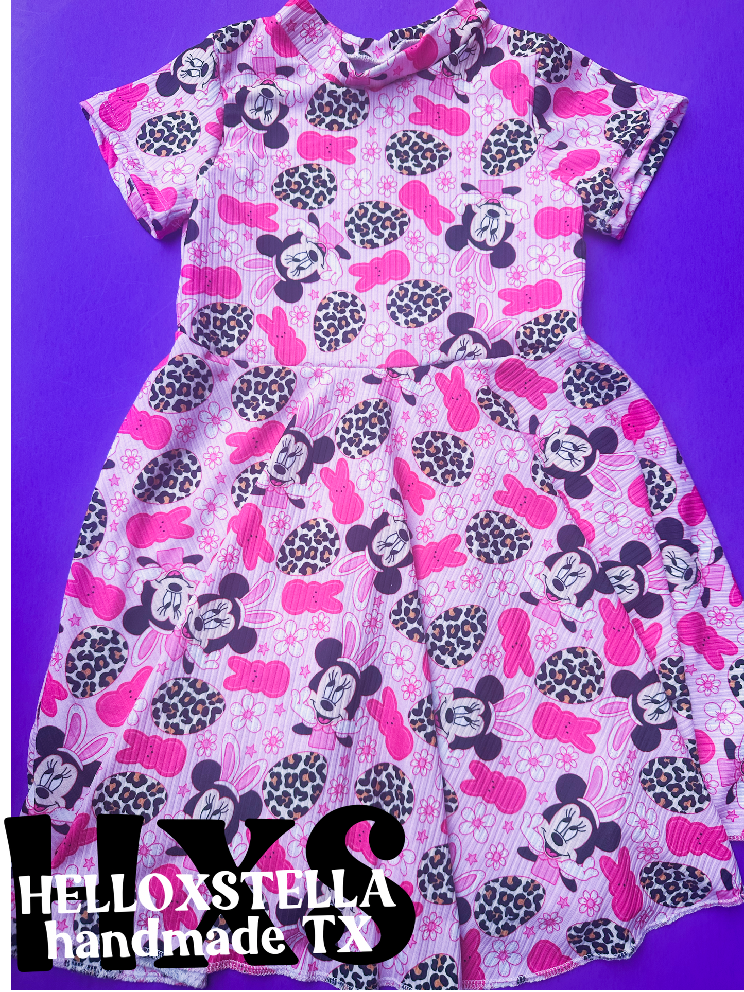 4T Pink egg Twirl Dress