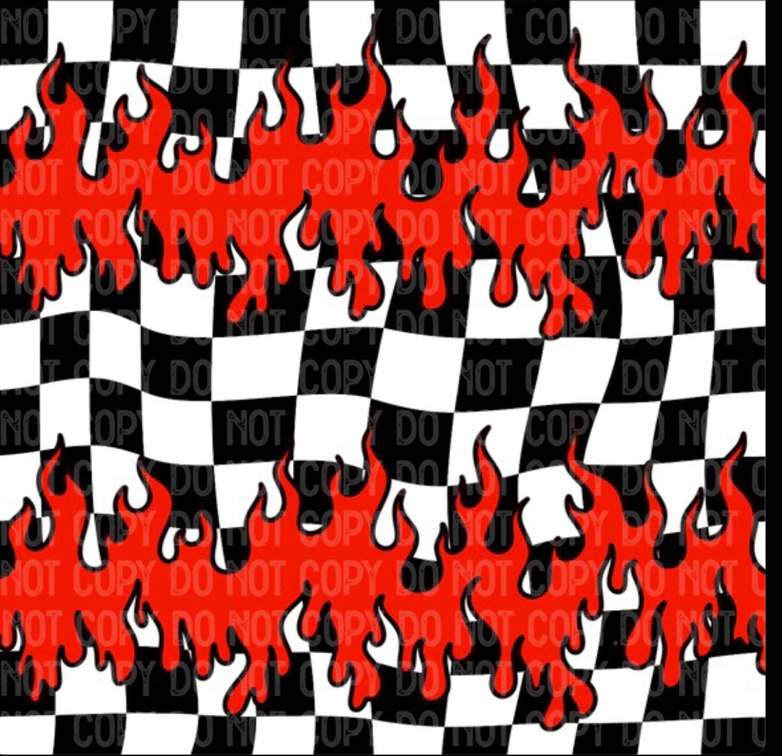 Checkered Flames