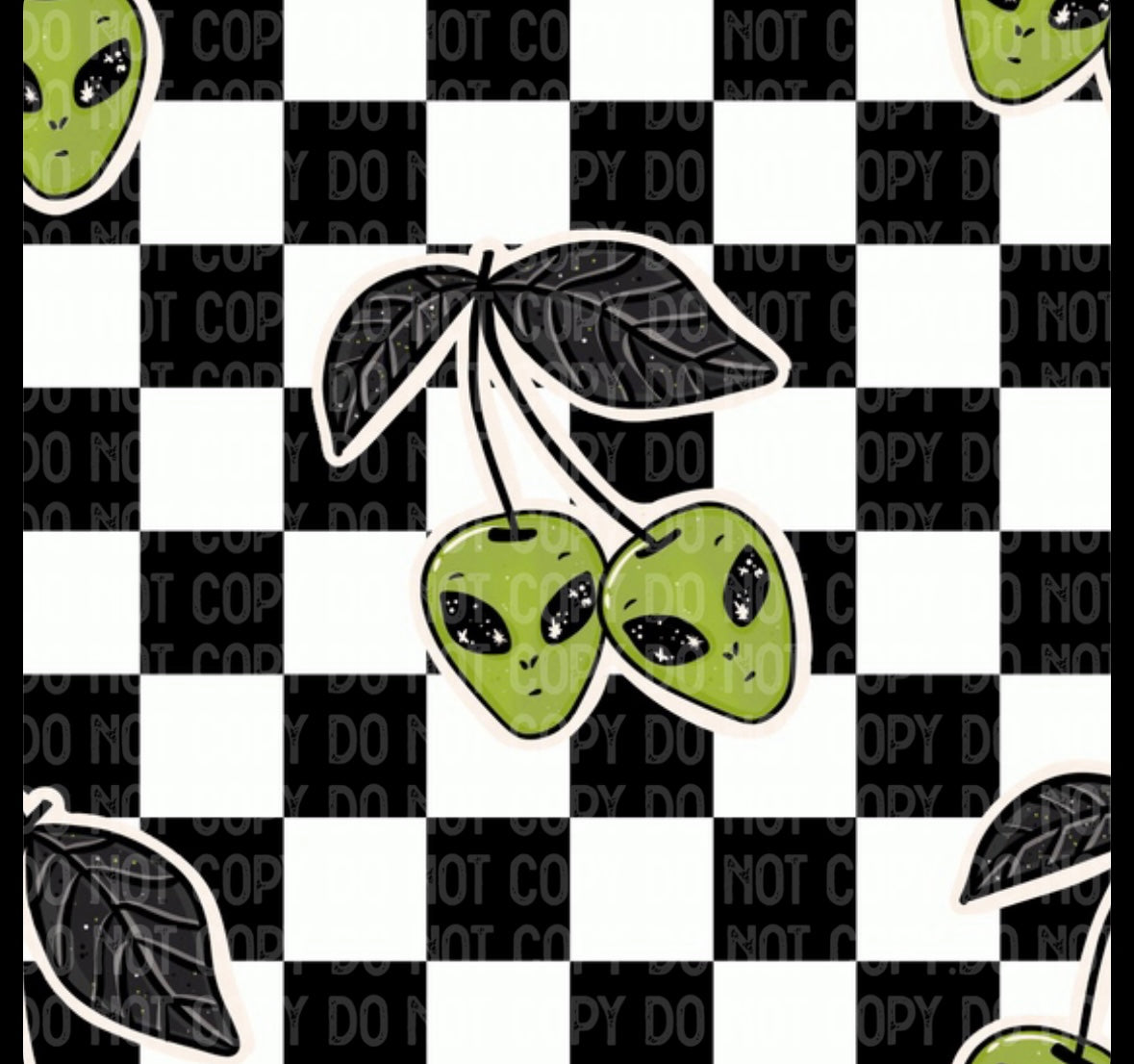Checkered Alien