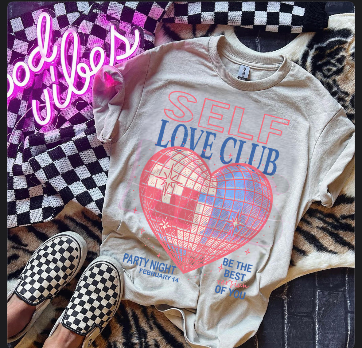 Self Love Club Graphic Tee