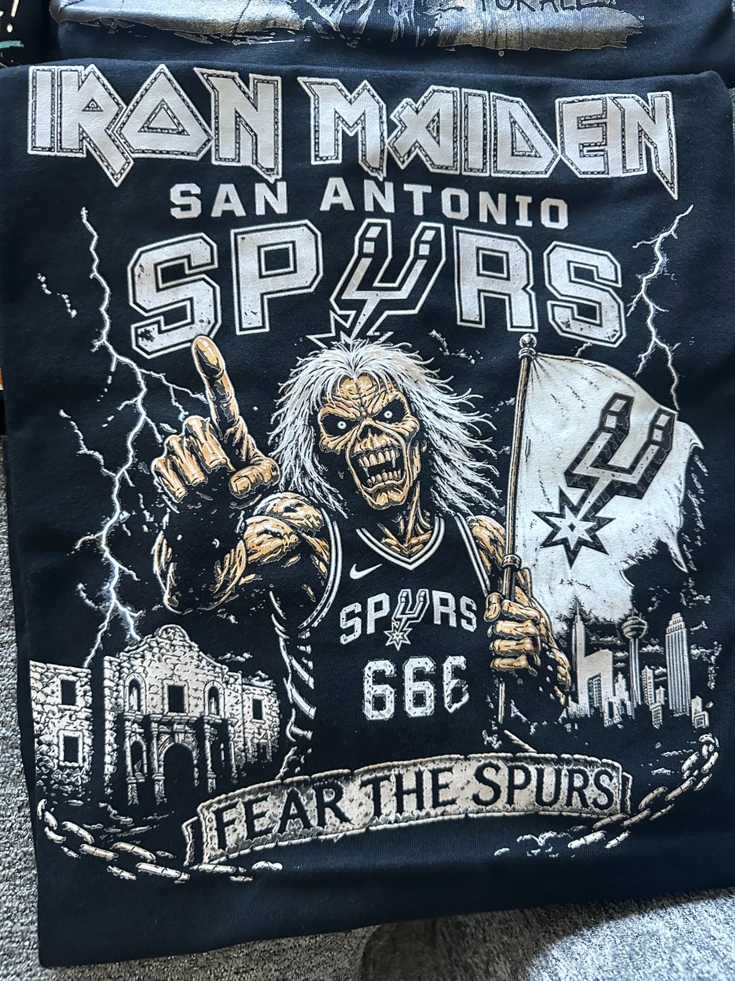 Iron Maiden Spurs Graphic Tee