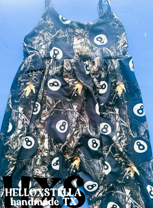6T 8ball Callie romper
