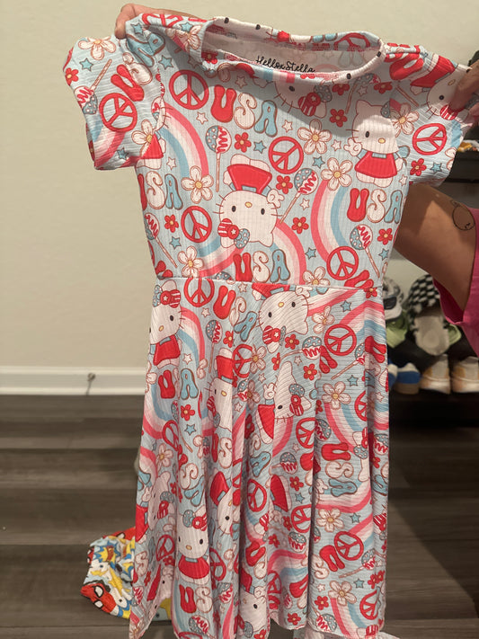 6T HK twirl Dress