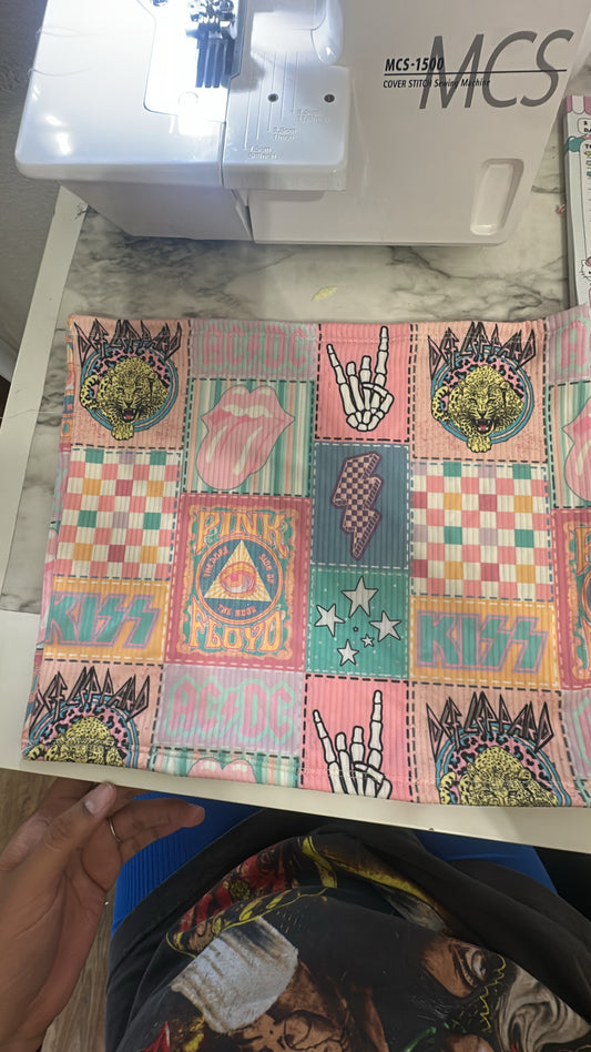 Small Pastel Band Tube Top