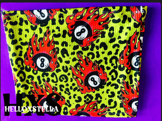 small green flames tube top