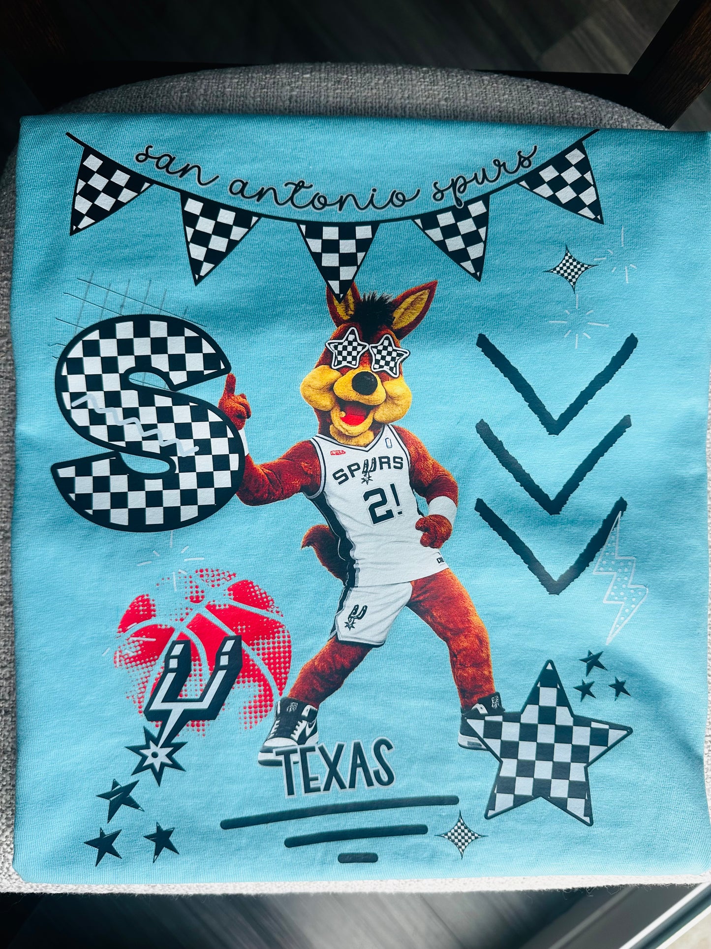 Mascot Spurs Graphic Tee