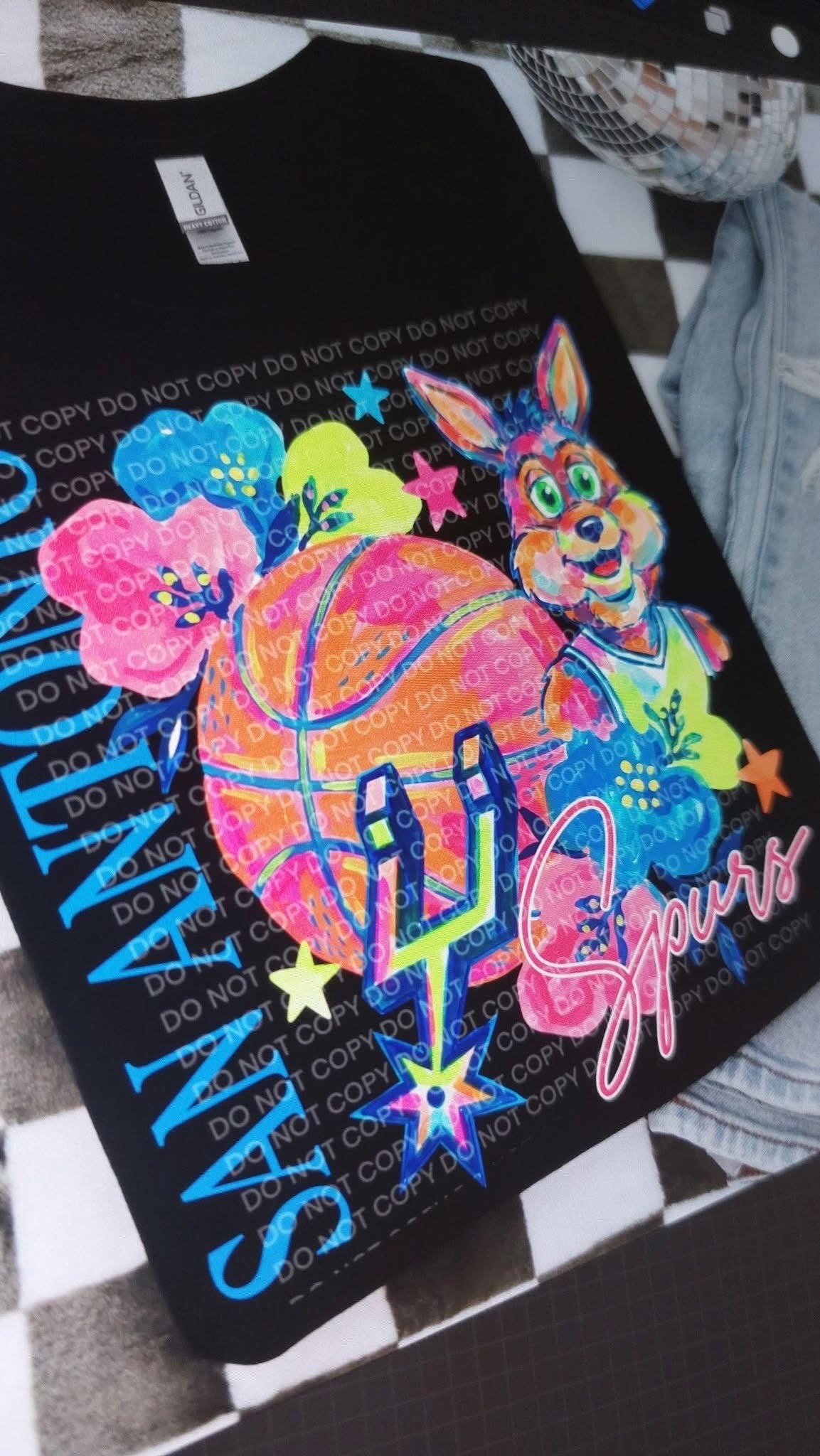 Spurs Watercolor Graphic Tee