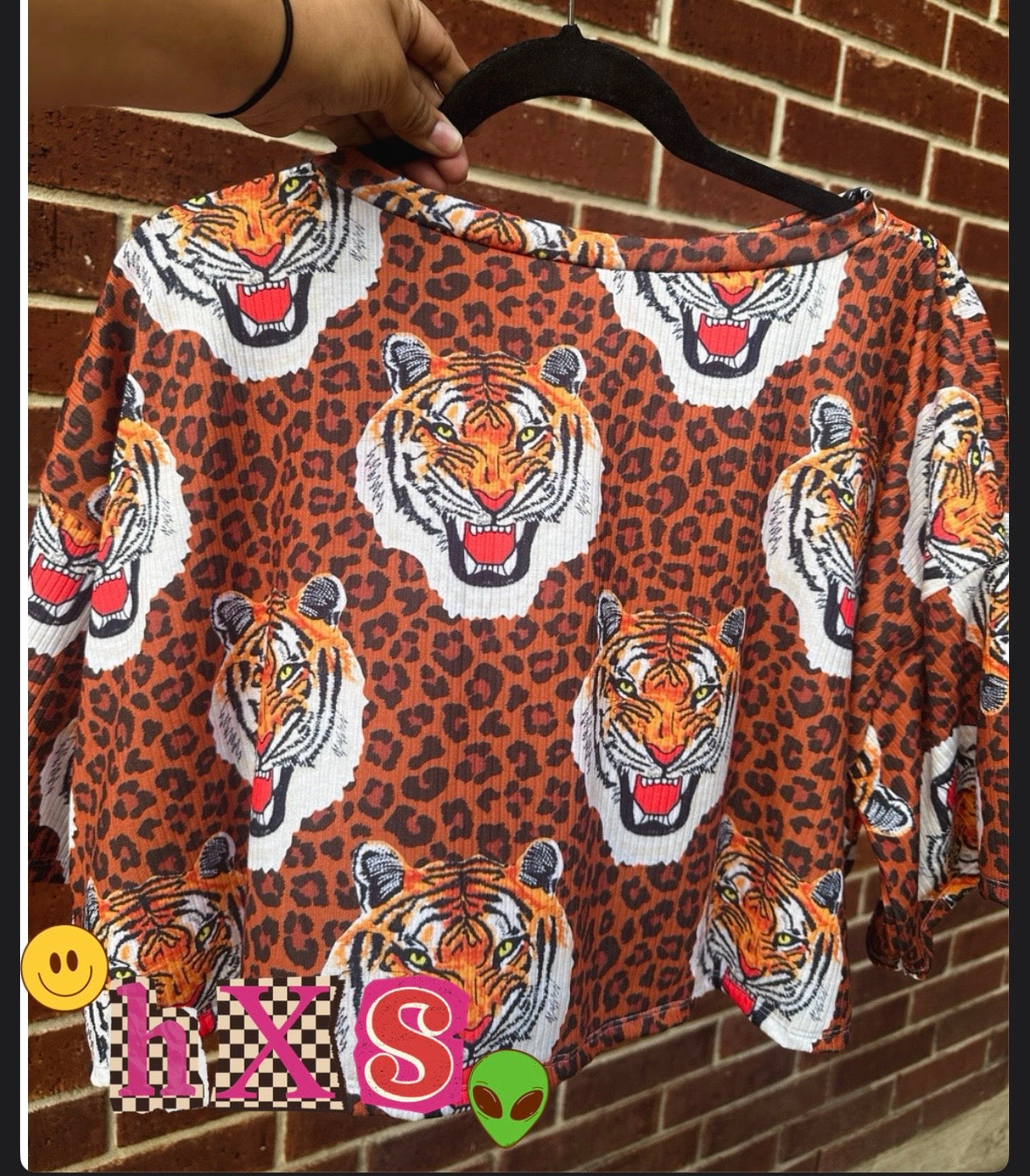 Medium Tiger Comfy Crop