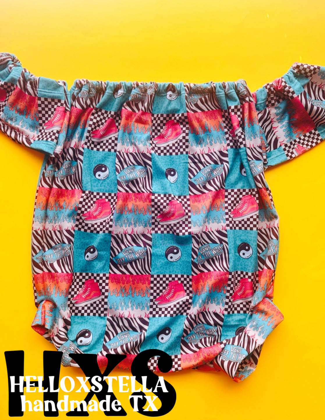 12/18 Off shoulder romper