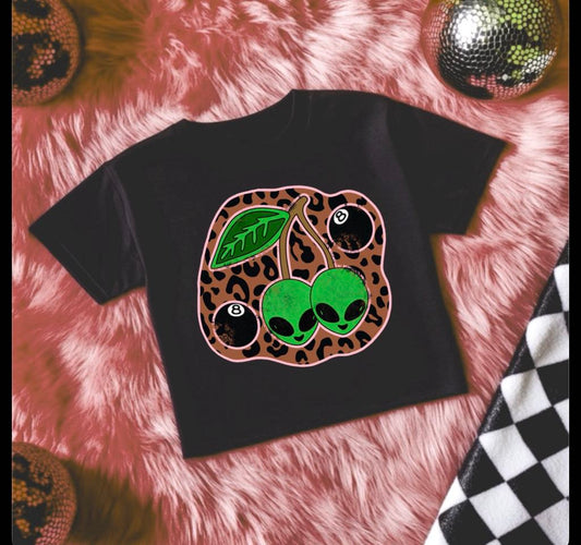 Alien Cherry Graphic Tee