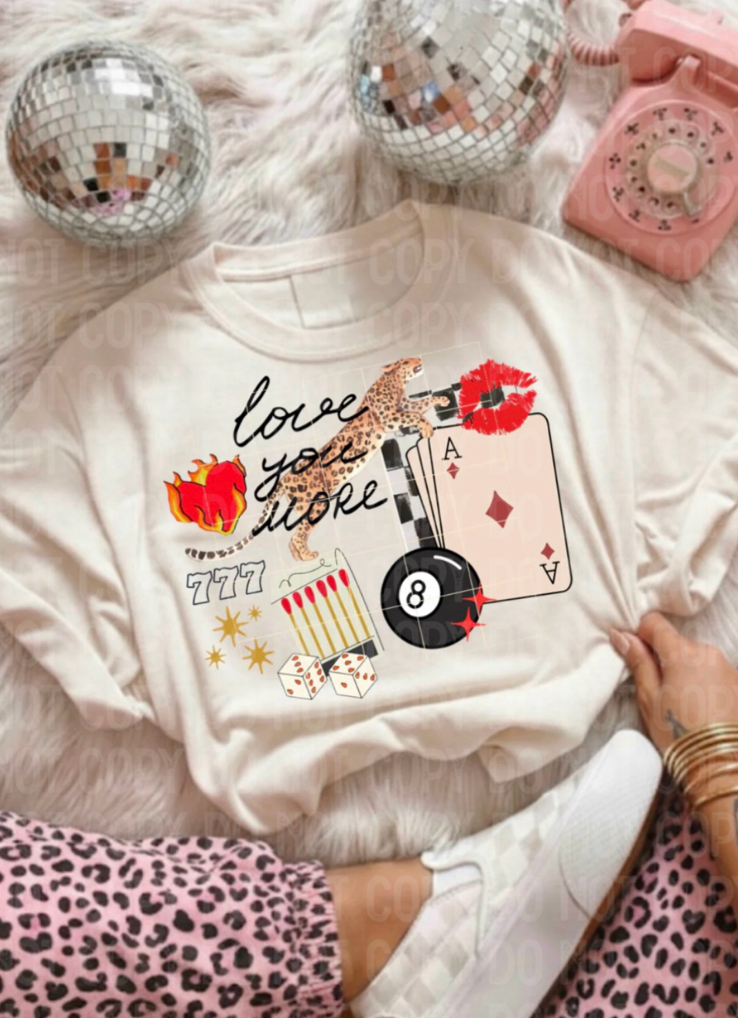 Love you More Graphic Tee